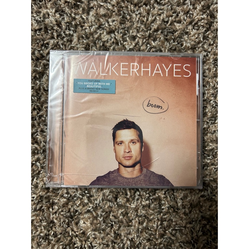 Walker Hayes Boom‎ CD 2017 Monument Records New Sealed You Broke Up With Me